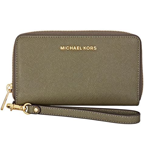 michael kors i phone wristlet|Large Leather Smartphone Wristlet .